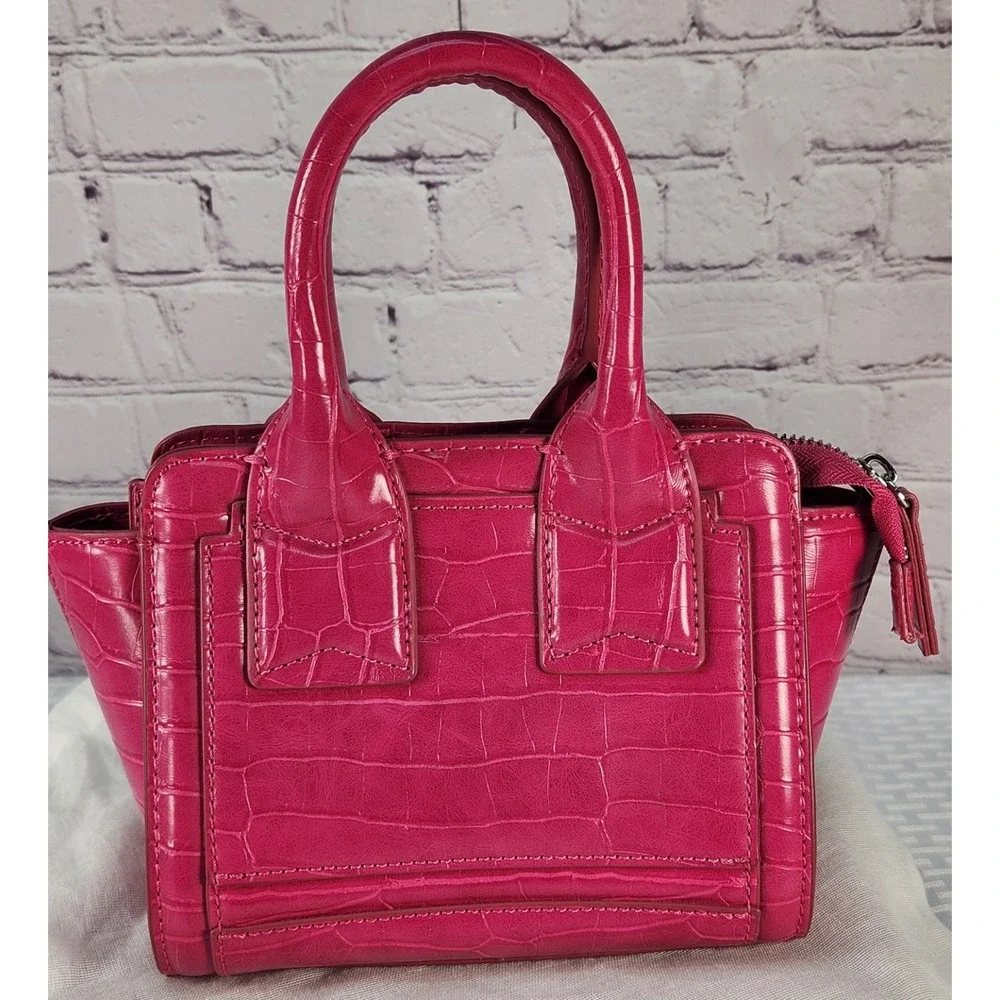 Zara pink crocodile